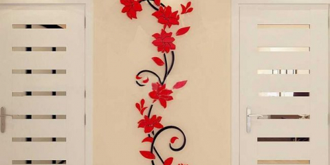 Samolepky na zeď do interiéru